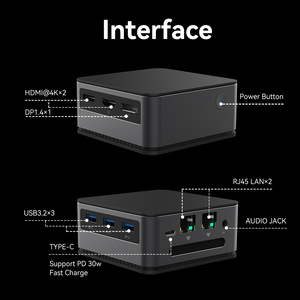 Xcy Intel โปรเซสเซอร์ N95 12g LPDDR5 HD DP 4K สาม K Wifi5 BT4.<span class=keywords><strong>2</strong></span>คอมพิวเตอร์พกพา Linux Win11มินิพีซี - Product Image 6