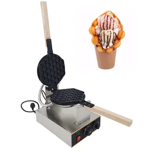 Best Sale Good Quality Industrial Ice Cream Machine Snack Equipment Bubble Ice Cream Waffle Cone Maker Machine