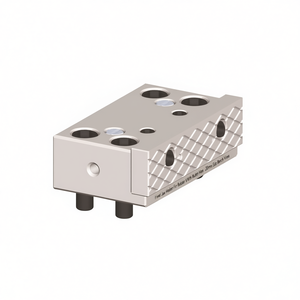 Ttake Fixed Jaw Holders For Modular Vise With Multiple Holes And Textured Side 20mm Size <b>Bench</b> Vises - Product Image 2