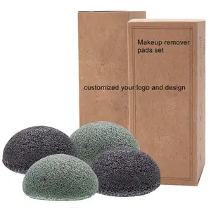 ฟองน้ำคอนยัคธรรมชาติ 100% สำหรับขัดผิวหน้าและทำความสะอาดรูขุมขนอย่างล้ำลึก - Product Image 5