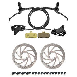 בלם דיסק הידראולי עם ארבע בוכנות, קליפר בלם דיסק הידראולי דו-צדדי אוניברסלי לאופני הרים - Product Image 6