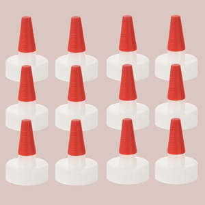 Tapa de rosca de plástico de 24 mm y 28 mm con boquilla larga y punta afilada - Product Image 5