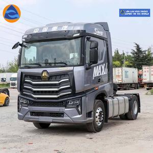Camion tracteur d'<span class=keywords><strong>occasion</strong></span> Sinotruk HOWO Max à transmission manuelle 31-40T, diesel, norme d'émission EURO 5, transmission 6X4, caméra latérale gauche - Product Image 2