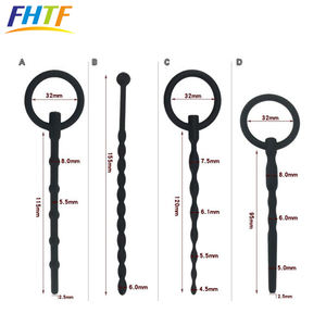 Dilatateur de son uréthrale en Silicone pour <span class=keywords><strong>homme</strong></span>, jouet sexuel pour adulte, degrés - Product Image 6