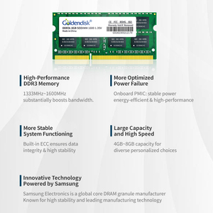 산업용 DDR3L 4GB 1033MHz 1600MHz SODIMM 노트북 <span class=keywords><strong>RAM</strong></span> 레거시 임베디드 시스템 IPC HMI NVR 용 - Product Image 4