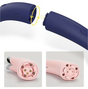 2 in 1 condivisione staccabile pieghevole USB Cooler Neckband Flower Neck Fan - Product Image 3