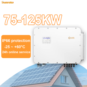 Inversor Híbrido Trifásico de Alta Tensión 50Kva 80Kw 100Kw 125Kw 150Kva de Onda Sinusoidal Pura Fuera de Red con MPPT - Product Image 3