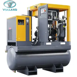 All In One Slient Industrial Air Compressor 7.5KW 500L tank wth dryer and filter