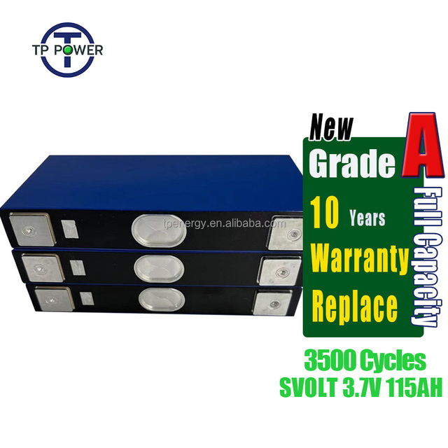 High Voltage Battery 3.7v Prismatic Lithium Ion Batteries for Electric Bicycles/Scooters SVOLT 115Ah NMC Battery