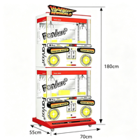 Machine à griffes premium à thème de jouets tendance |   Machine à attraper les figurines |   Utilisation en intérieur, paiement personnalisable
