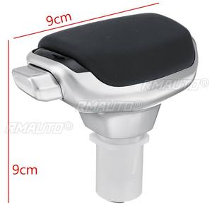 Poignée de levier de vitesses automatique noire en cuir PU pour Renault Koleos Nouveau Kadjar 2016 2017 2018 2019 - Product Image 6