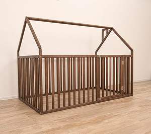 Lit cabane pour enfants, de taille double à king size, pour tout-petits - Design compact Lit cabane enfant - Product Image 5