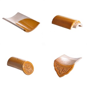 Tuile émaillée traditionnelle chinoise pour échantillon gratuit de matériau de toiture de bâtiment de <span class=keywords><strong>construction</strong></span> de pavillon - Product Image 4