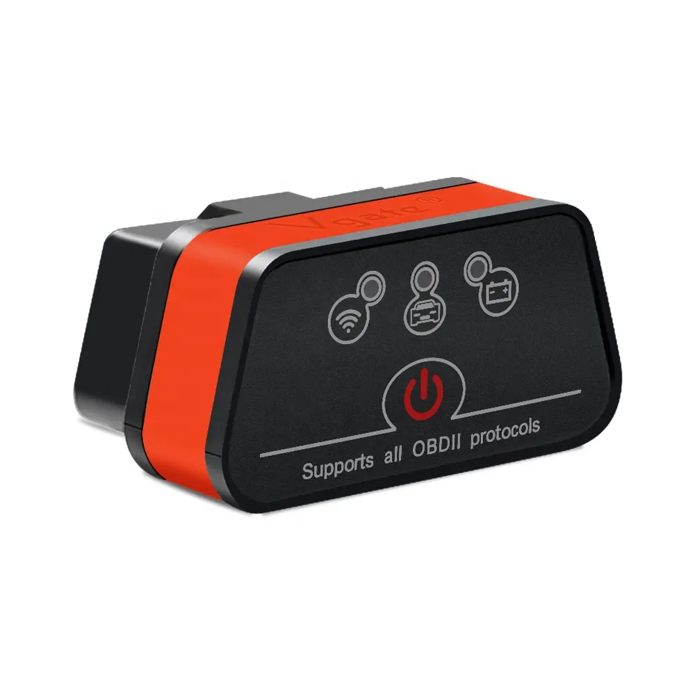 ELM327 WiFi Vgate iCar2 WIFI OBD2 חכם קורא סורק אוטומטי אבחון סריקת כלי