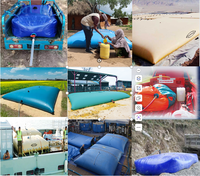 10000L PVC imperméable résistant aux produits chimiques bâches oreiller stockage de l'eau réservoir de vessie Flexible Portable bâche matériel Chine
