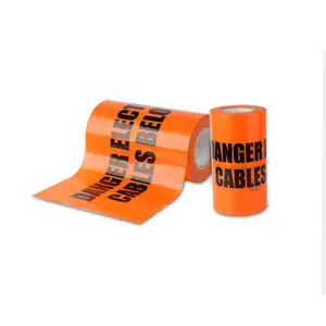 High Quality Custom underground Barricade Caution Barrier Tape Warning