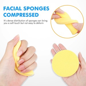 Venta al por mayor portátil profesional PVA comprimido 8cm redondo lavado <span class=keywords><strong>cara</strong></span> esponjas mujeres maquillaje eliminación almohadillas herramientas <span class=keywords><strong>de</strong></span> maquillaje <span class=keywords><strong>limpiador</strong></span> - Product Image 4