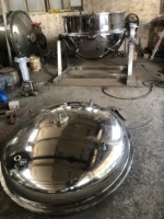 Huashang Custom 1500 Liter Stoomgejackete Kookketel van RVS, Mini Hoge Druk Stoomgejackete Ketel