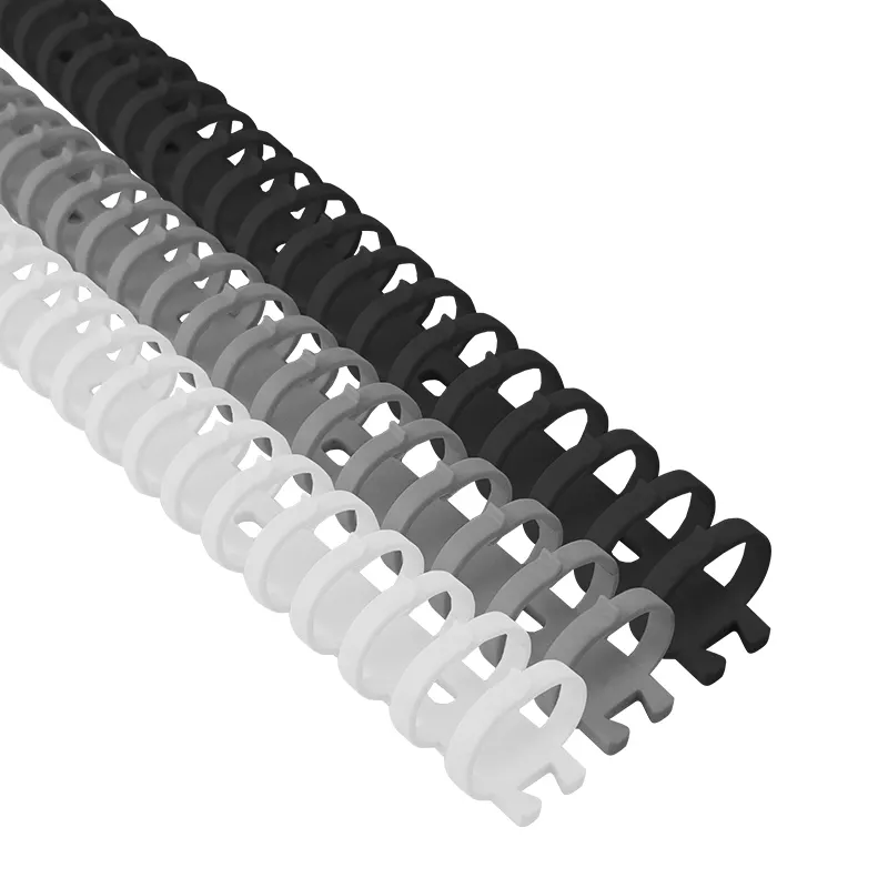 WBO Oval Flexible Wiring Ducts Cable Duct Screw Fixing Type PP Trunking Attractive Price Cable Trunking PP
