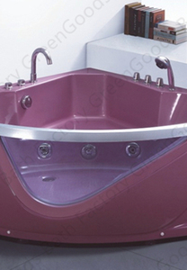 Bomba <span class=keywords><strong>de</strong></span> aire <span class=keywords><strong>de</strong></span> bañera para parejas, accesorio <span class=keywords><strong>de</strong></span> baño <span class=keywords><strong>de</strong></span> masaje con lámpara cromática, acrílico rojo, 135cm - Product Image 4