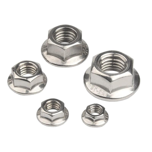 Nhà Máy Giá A2 A4 thép không gỉ mặt bích Hex <span class=keywords><strong>Nut</strong></span> chống ăn mòn cho xây dựng chung M3 M4 M5 M6 M8 M10 <span class=keywords><strong>Hexagon</strong></span> <span class=keywords><strong>NUT</strong></span> - Product Image 4