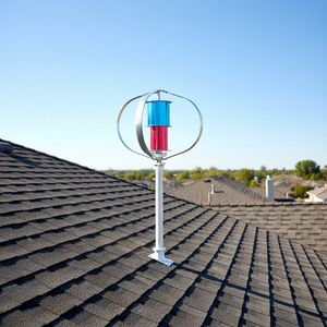 12V 24V 600W Q Type Vertical Low Wind Wind Speed for Residential Household Roof Magnet Maintenance Free Design Q-P1-600 Gentle B - Product Image 1