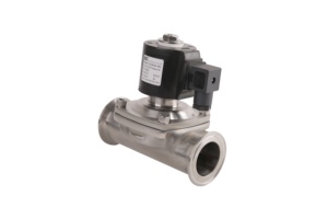 KIO Solenoid Normally Open Sanitary Food Grade Clamp Type SS304 Solenoid - Product Image 5