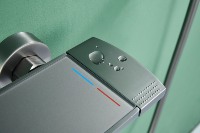 Vente directe usine Robinet mitigeur de douche en laiton plaqué sur mesure pour salle de bain