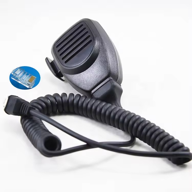 KMC-30 8 Pin PTT Car Mobile Hand MIC Microphone for Kenwood TK-750 Hot