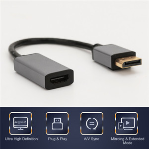 Giá Tốt Hỗ Trợ 4K 60Hz HDR Hỗ Trợ Active DisplayPort Sang <span class=keywords><strong>HDMI</strong></span> Bộ Chuyển Đổi Cáp Cho Máy Chiếu HDTV Máy Tính - Product Image 2