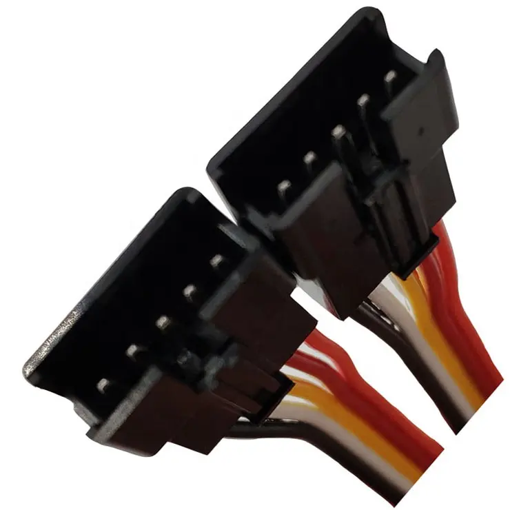 Fabrika özel 2 3 Pin kablo tesisat montaj Molex/JST/XH/VH terminali fiş erkek ve dişi konnektör plastik tel kablo demeti