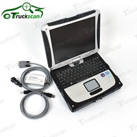 토요타 BT 트럭콤 캔박스 CPC USB ARM7 지게차 진단 도구 CAN 인터페이스 스캐너 프로그램 +CF19 노트북