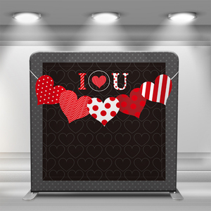 Fondo de cabina de fotos de tela de tensión impresa personalizada de doble cara de 8x8 pies para fotografía - Product Image 5