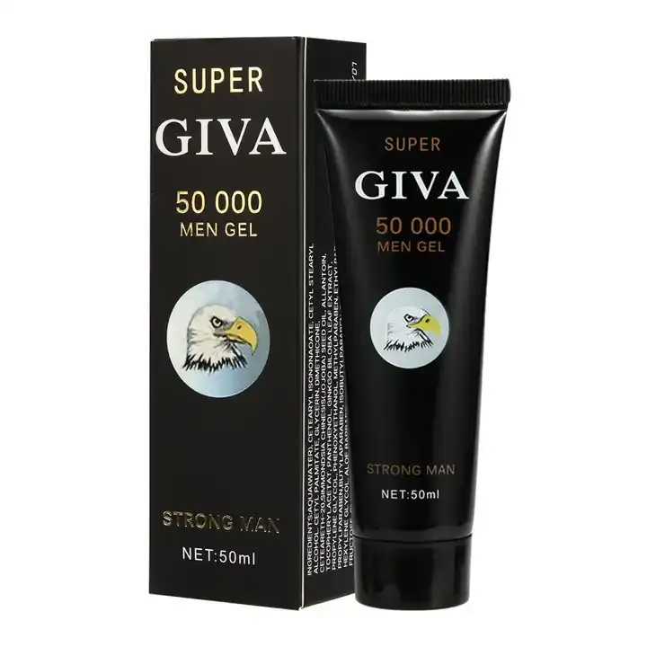 Hete Verkoop Super Giva Mannen Vergrotende Massage Gel 50Ml Penis Verdikking Crème Groei Mannen Verbetering Gel Penis Vergroting Crème