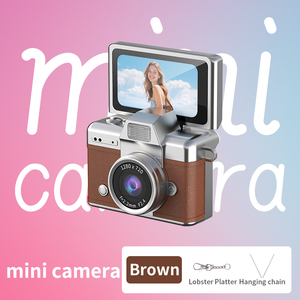 2026 Phổ Biến Tại Nhật Bản Hàn Quốc 180 ° Lật Màn Hình Selfile Máy Ảnh Kỹ Thuật Số Cho Sinh Viên Khuôn Viên Ngón Tay Cái Có Kích Thước Túi Nhỏ Máy Ảnh LK-027 - Product Image 1