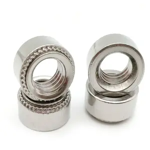 M2 M3 M4 M5 Flash Flutuante Rodada Brochura Auto Clinching Nuts Rebite Galvanizado