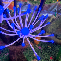 2025 nouveauté rêve forêt lumineux bleu corail fleur mariage événement jardin mystérieux décoration vacances éclairage