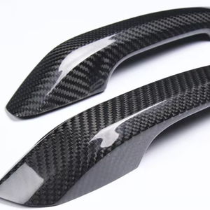 มือจับประตูคาร์บอนไฟเบอร์แบบแห้ง สำหรับ AUDI Audi Carbon A4/4L A5 Q5L SQ5 B9 รุ่น AUDCF003 - Product Image 1