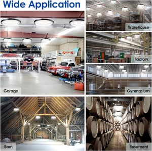 UFO <span class=keywords><strong>Led</strong></span> cao bay 100W 150W 200W IP65 kho nhà máy hội thảo DLC ul chứng nhận - Product Image 6