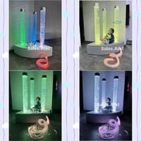 Kit de lumière à bulles LED d'angle de canapé pour salle sensorielle intérieure avec stimulation tactile, faisceau de fibres optiques pour enfants ayant des besoins spéciaux