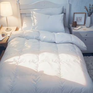 Couette matelassée de luxe en plumes d'oie, collection hôtelière, insert de couette respirant toutes saisons, hypoallergénique, <span class=keywords><strong>Linda</strong></span>, vente en gros - Product Image 2