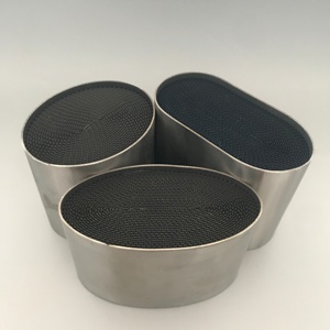 Convertitore Catalitico Metallico FeCrAl per Denitrificazione DeNOx Gas di Scarico Nocivi Conforme Euro VI per Moto e Auto a Benzina - Product Image 1