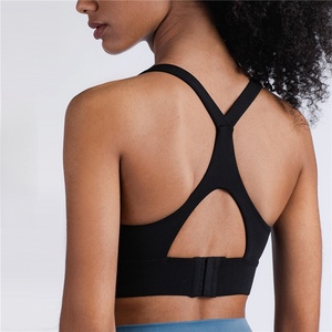 Soutien-gorge de sport d'été pour femmes nouveau haut creux réversible sous-vêtements de Fitness beauté dos léger gymnastique respirant adultes - Product Image 2