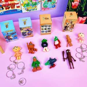 Fabelwesen Überraschungsbox – Tung Tung Tung Sahur inspirierte seltsame Puppen mit Holzstab, lustiges Spielzeug (Großhandel) - Product Image 4