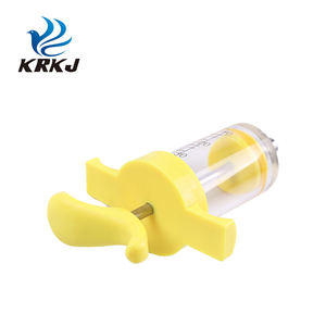 KD307再利用可能なtpx獣医家畜動物プラスチック鋼<span class=keywords><strong>30cc</strong></span>ルアーロックワクシネーターシリンジ - Product Image 2
