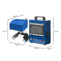 Máquina Portátil de Marcado por Micropercusión para Cilindros de GNL con Controlador Thorx-6 para Importar Gráficos Específicos