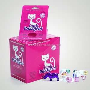 Boîte d'emballage en gros avec impression lenticulaire 3D, carte Rhino Pill USA découpée sur mesure avec effet holographique en profondeur - Product Image 6