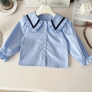 Tongxingyuan Girls' Rabbit JK Uniform Knitted Vest Skirt Set Spring Autumn Cute School Outfit Children's Clothing - Product Image 4
