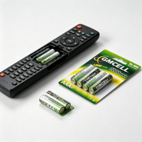 Baterai AAA Isi Ulang GMCELL Ni-MH 1.2V 1000mAh, Cocok untuk Senter Mini, Remote Control, Mouse Nirkabel