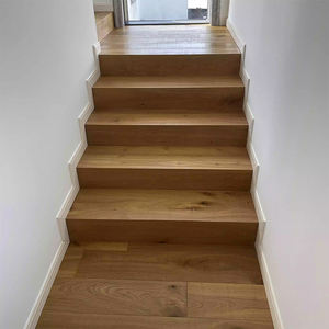 Plancher en bois d'ingénierie hickory moderne le plus vendu, lisse, résistant aux rayures, prix d'usine, entretien facile, idéal pour salon - Product Image 1